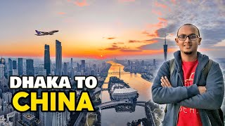 চলুন চীন যাই  Dhaka to China Tour  Guangzhou  Hangzhou Travel Vlog [upl. by Rehtaef660]