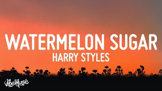 Harry Styles  Watermelon Sugar Lyrics [upl. by Eecak]