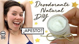 DIY desodorante natural  ¿3 AÑOS SIN USAR DESODORANTE  The vortex way [upl. by Salvucci]