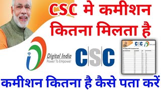 CSC Commission Chart 2023  CSC Commission List 2023 [upl. by Aerdnas]