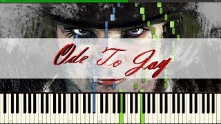 9th Symphony Ode To Joy Orange Clockwork Soundtrack  L V Beethoven  Piano Tutorial [upl. by Wendi]