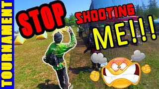 Paintball Rivals OVERSHOOTING our Team  Speedball match [upl. by Finstad]