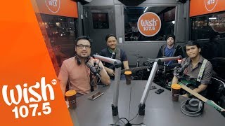 Shamrock performs quotNandito Lang Akoquot LIVE on Wish 1075 Bus [upl. by Eilyab]