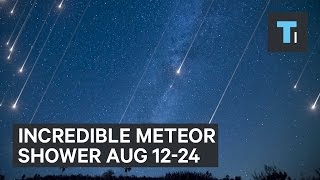 Incredible meteor shower Aug 1224 [upl. by Evanne]