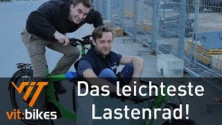 Das leichteste Lastenrad Kargon Lastenrad Manufaktur  vitbikesTV [upl. by Edwards]