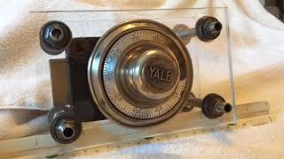 Yale Safe Combination Lock Gear Driven [upl. by Amye134]