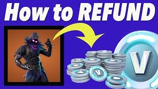 How To Refund VBucks On FORTNITE [upl. by Suoirad]