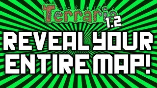 Terraria 12 How to View the Entire Map MoreTerra amp Terrafirma Map Viewers Guide demizegg [upl. by Jeremy]