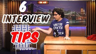 How To Interview ANYONE  6 Tips For A Talk Show Interview [upl. by Kennith44]