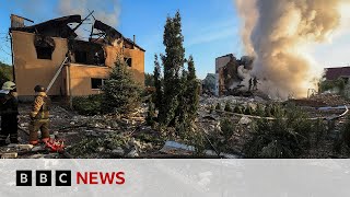 Ukraine struggles to hold back Russia incursion near Kharkiv  BBC News [upl. by Bronk518]