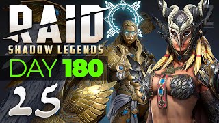 Raid Shadow Legends Part 25  GEOMANCER vs CLAN BOSS F2P Playthrough  Clan Arcaders ZMUK [upl. by Anis776]