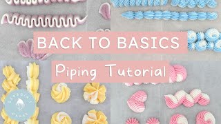 Piping Tutorial Learn How to Pipe To Perfection  Georgias Cakes [upl. by Norma324]