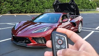 Is The C8 Corvette Convertible Worth 7500 Extra First Drive amp Impressions [upl. by Cherri409]