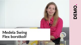 Medela Swing Flex borstkolf  Demo [upl. by Nerua]