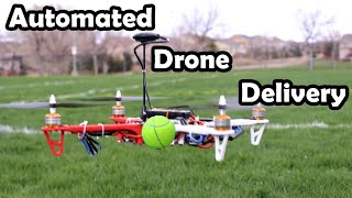 How to make Automated Delivery Drone  w Pixhawk Geofencing RTL Automated Package Delivery [upl. by Machos]