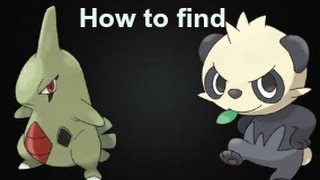 How to find Pancham and Larvitar  Pokemon Brick Bronze [upl. by Adnawahs]