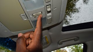 Sunroof Not Working after battery disconnect RESET it How to Restore Onetouch feature [upl. by Anaitsirk]