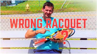 Are You Playing With the Wrong Tennis Racquet  My Recommendations for the Rec Level [upl. by Suoicerpal396]