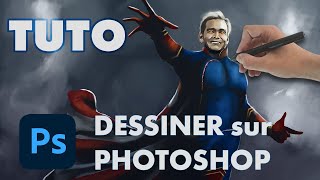 Tuto Comment DESSINER sur Photoshop  Les bases [upl. by Seroka122]