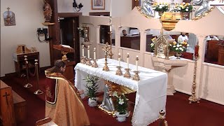 Holy Mass begins at 8 am ET  followed by the Holy Rosary [upl. by Nehtanoj]