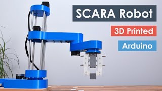 SCARA Robot  How To Build Your Own Arduino Based Robot [upl. by Sobel]