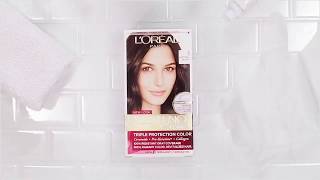 How to Cover Gray Hair At Home featuring LOréal Paris Excellence Creme [upl. by Aden618]