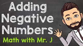 How to Add Negative Numbers  Adding Negative Numbers Integers [upl. by Attenohs]