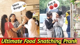 Ultimate Food Snatching Prank Compilation  Pranks In India  MindlessLaunde [upl. by Ahsiel]