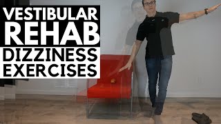 20 Dizziness Exercises For Home Vestibular Rehab  Dr Jon Saunders [upl. by Turley920]