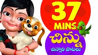 Chinnu Telugu Rhymes for Children Vol 1  Infobells [upl. by Kasevich]