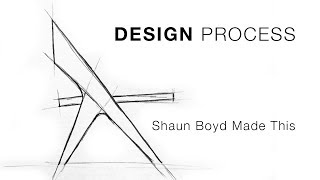 My Furniture Design Process  Shaun Boyd Made This [upl. by Elburr138]