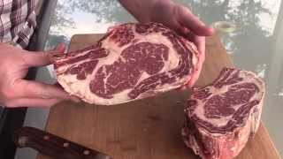 HowTo Dry Age Beef at Home  42 Day Aged Ribeye [upl. by Derreg896]