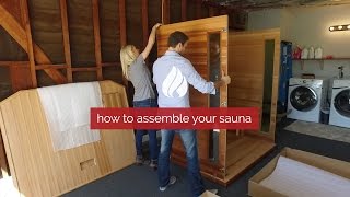 How to Assemble Your Infrared Sauna [upl. by Ridinger]