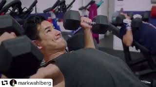 Mark Wahlberg and Mario Lopez at F45 [upl. by Rosemary]