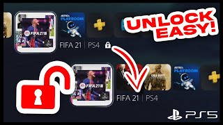 HOW TO REMOVE LOCK FROM GAMES ON PS5  2025 [upl. by Ecirtal]