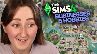 EVERYTHING in The Sims 4 Businesses amp Hobbies Streamed 22825 [upl. by Calise]