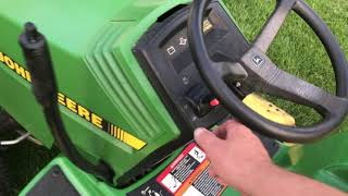 John Deere LX188 Engine Surging Problem [upl. by Harday932]