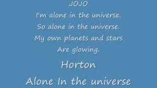 alone in the universe karaoke sessuical [upl. by Robbins559]