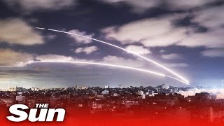 Israel Hamas rocket hits building in Ashdod [upl. by Llatsyrc]