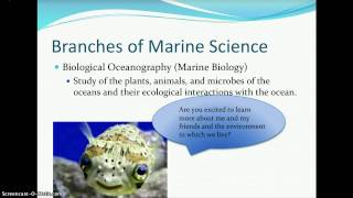 Unit 1 Introduction to Marine Science Lectures 1 amp 2 [upl. by Autum953]