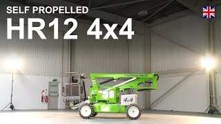 HR12 4x4 Product Video  Self Propelled Boom Lift from Niftylift [upl. by Wilfred]