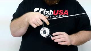 13 Fishing Black Betty FreeFall Inline Ice Reel [upl. by Rehc]