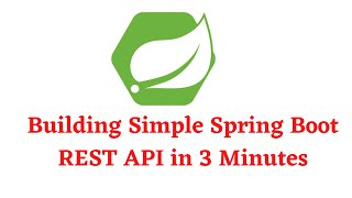 Building Simple Spring Boot REST API in 3 Minutes  Eclipse  Quick Beginner Guide [upl. by Abelard]