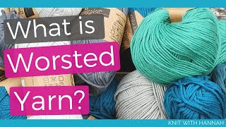 What is Worsted Yarn [upl. by Anitsyrhk]