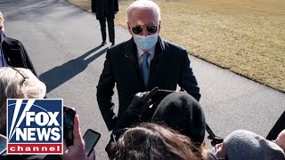 The Five mocks Biden pushing media for better coverage [upl. by Eeleak156]