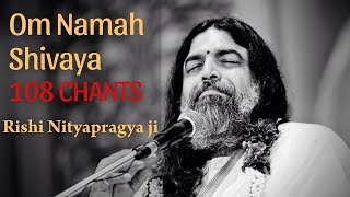 108 OM Namah Shivaya Chants [upl. by Novyar]