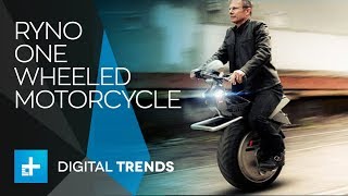 Taking a spin on Rynos onewheeled selfbalancing electric microcycle [upl. by Navada]