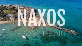 Naxos  Greece trip to the Cyclades Naxos guide from the air [upl. by Noelle866]