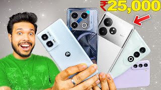 TOP 5 Best Smartphone Under Rs 25000 2024 [upl. by Eidnahs]