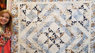 Donnas FREE pattern  Five Star Quilt [upl. by Jillana]